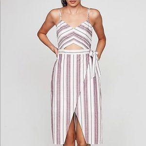 Express Cutout Midi Dress